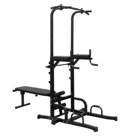 Power Tower with Detachable Bench: