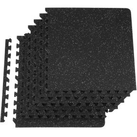 Thick & Spacious Workout Mats: With a 24 sq. ft coverage area, our 6 PCS