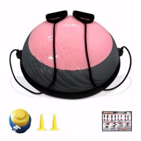 The half ball Integrated With Detachable Resistance Bands:
