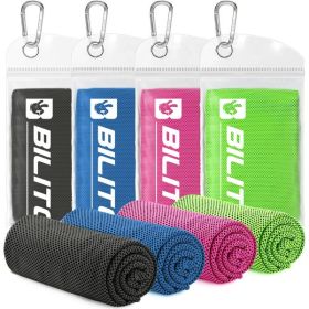 [Rapid Cooling]: Our cooling towels feature a mesh that absorbs sweat for a cool, dry feeling during exercise
