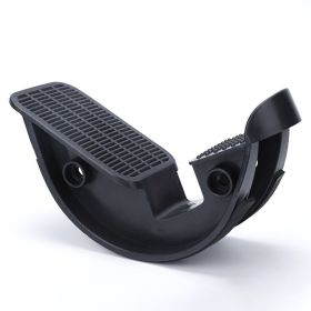 1pc Foot Rocker Stretching Balance Board For Legs Muscle; Home Fitness Accessories (color: Black)