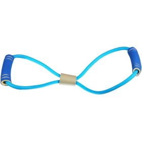 Yoga Fitness Equipment Rubber Exercise Pull Rope(USPS Shiping) (color: Blue, Type: Pull Rope)
