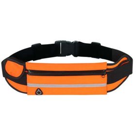 Fitness Belt Running Belt (color: Orange)